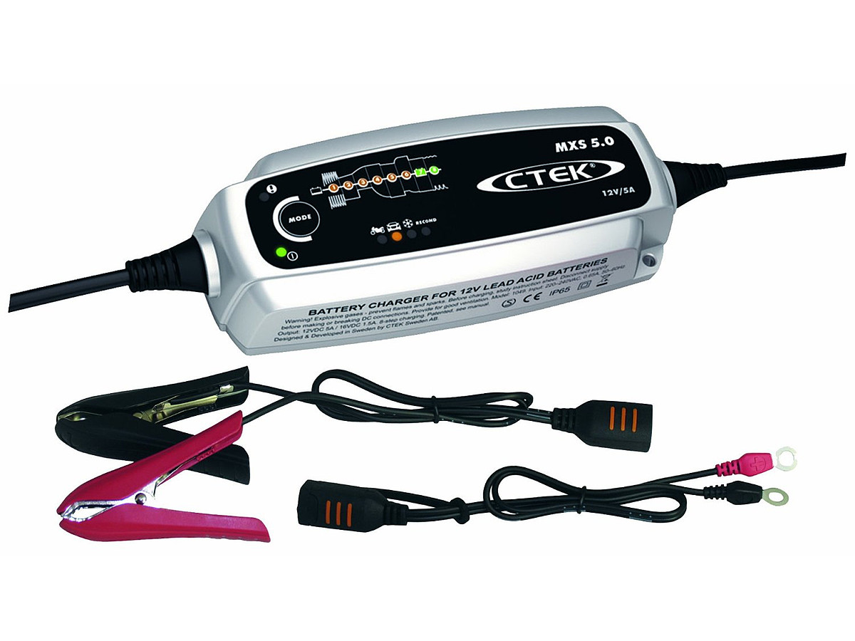 Ctek MXS 5.0 EU 12V 5A akulaadija